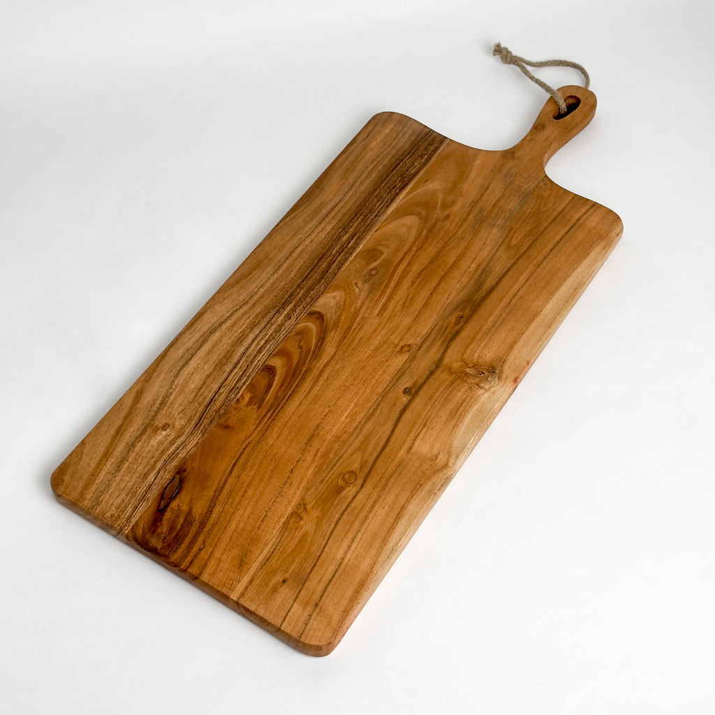 Acacia Wood Board with Handle
