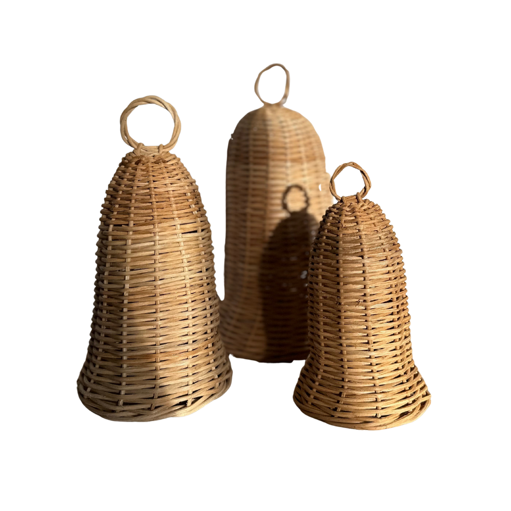 Rattan Bells Set (3pcs)