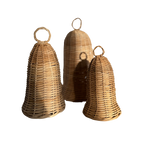 Rattan Bells Set (3pcs)
