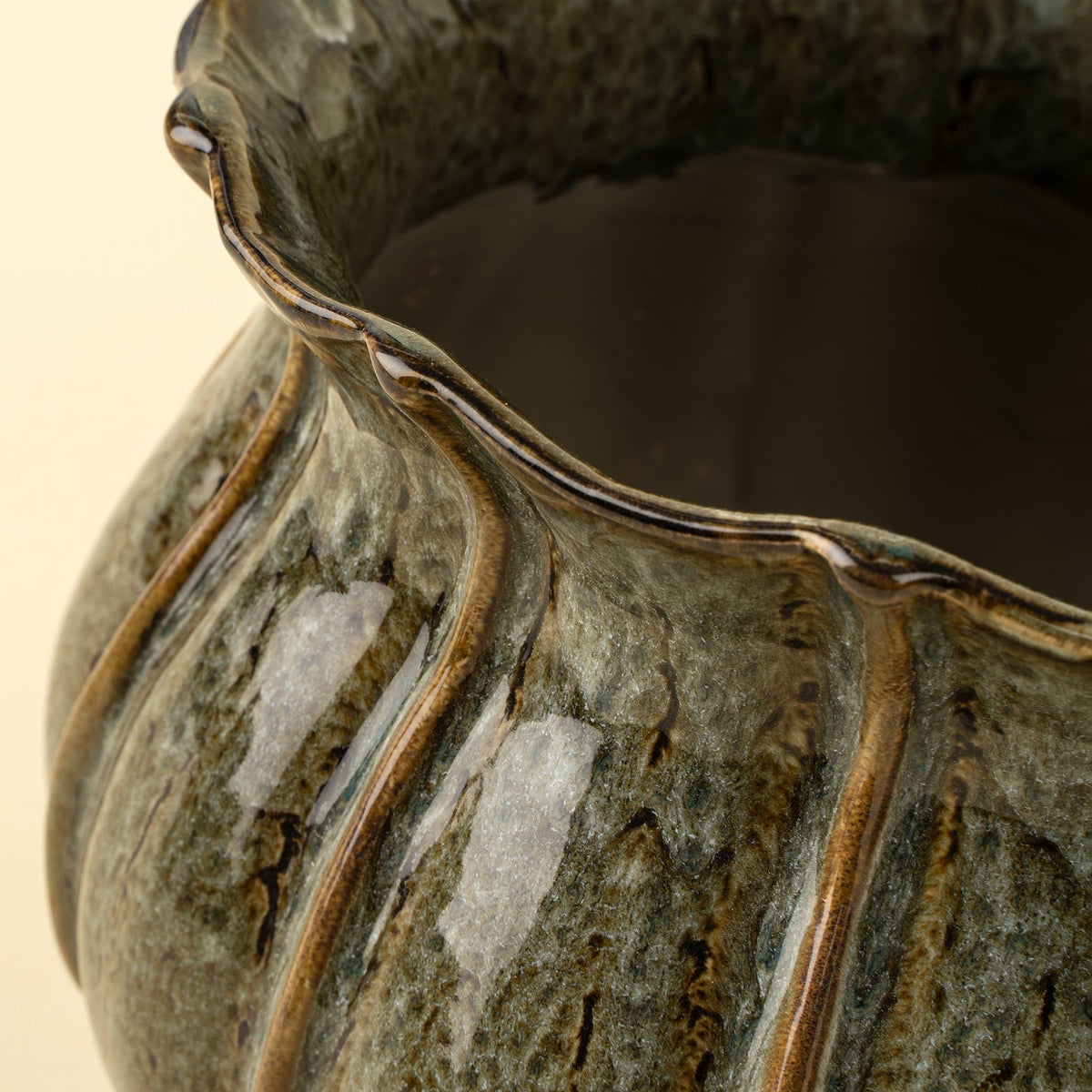 Florentine Stoneware Vase