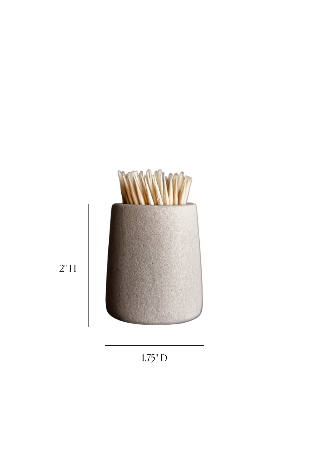 Sandstone Toothpick Holder