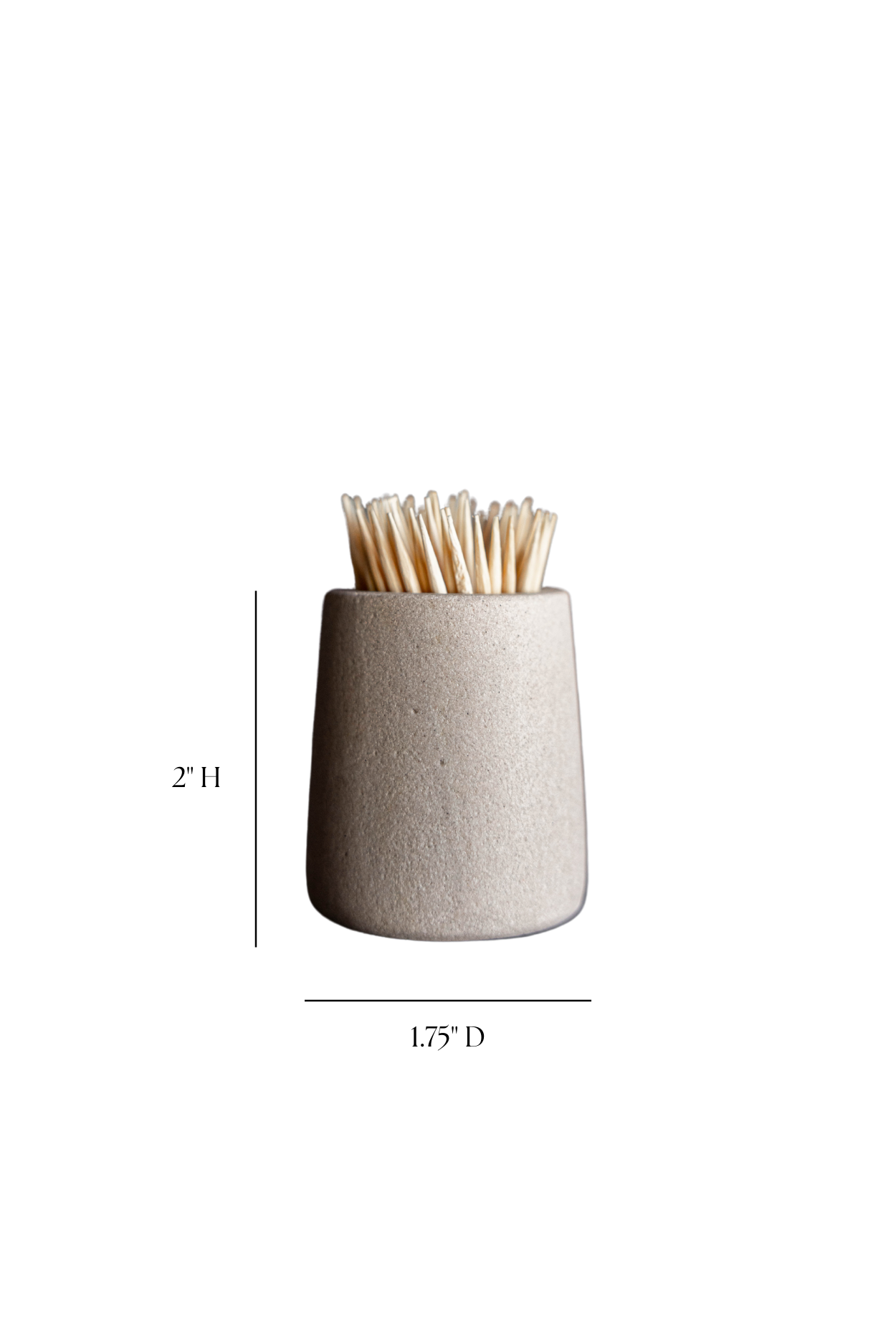 Sandstone Toothpick Holder