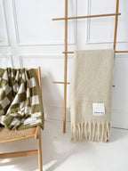 Reykjavik Recycled Throw | Pebble Beige