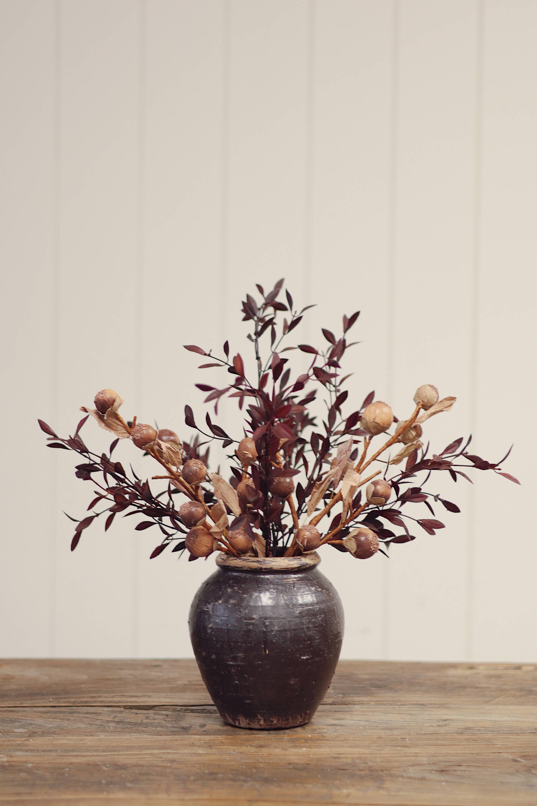 Willow Leaf Spray, Plum
