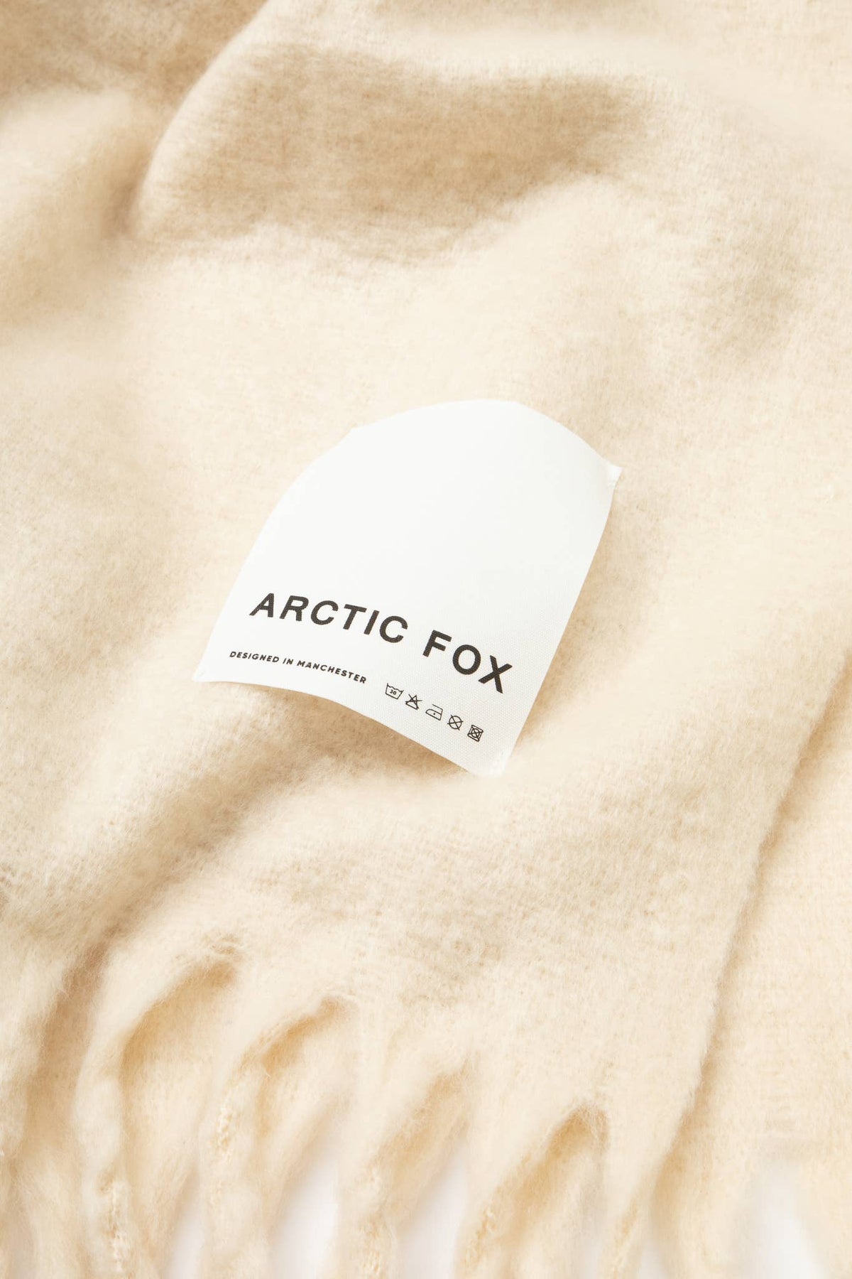 Reykjavik Recycled Throw | Pebble Beige