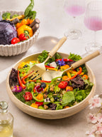 Florence Salad Bowl & Servers