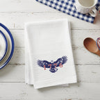 Vintage Eagle 1776 - Cotton Tea Towel: 27" square