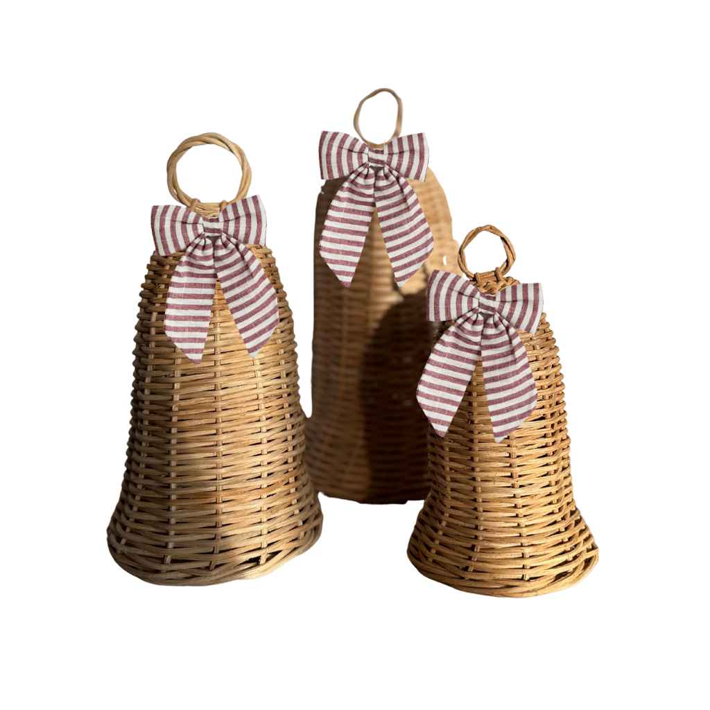 Rattan Bells Set (3pcs)