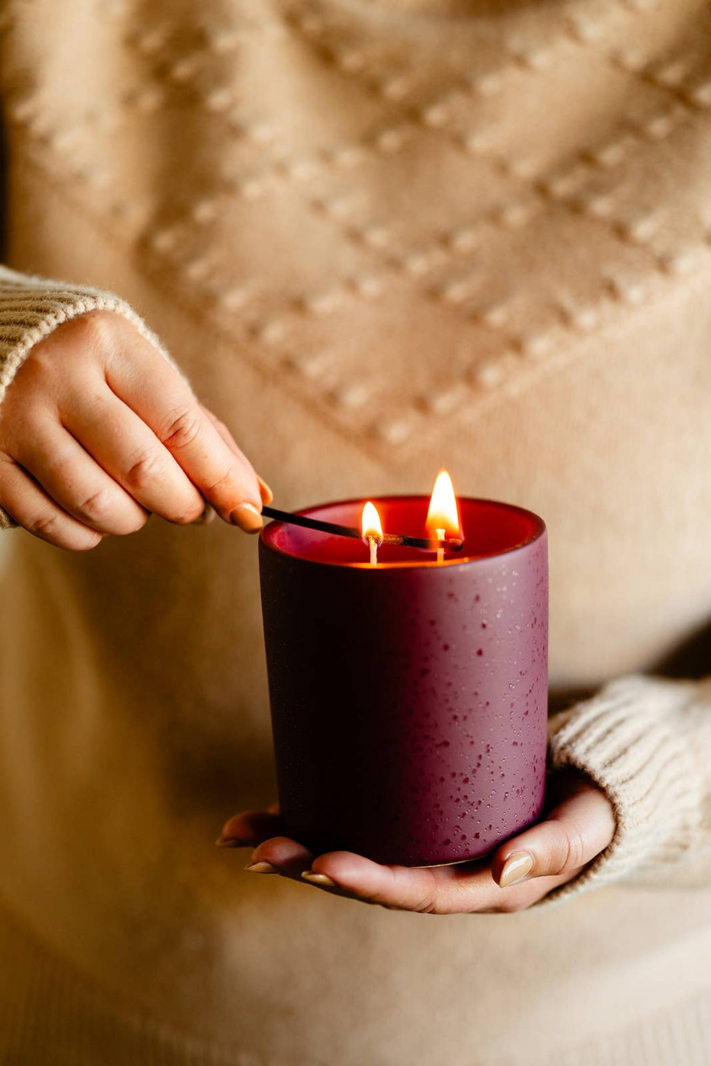 Earth & Ember 2 oz Candle: Iced Winterberries
