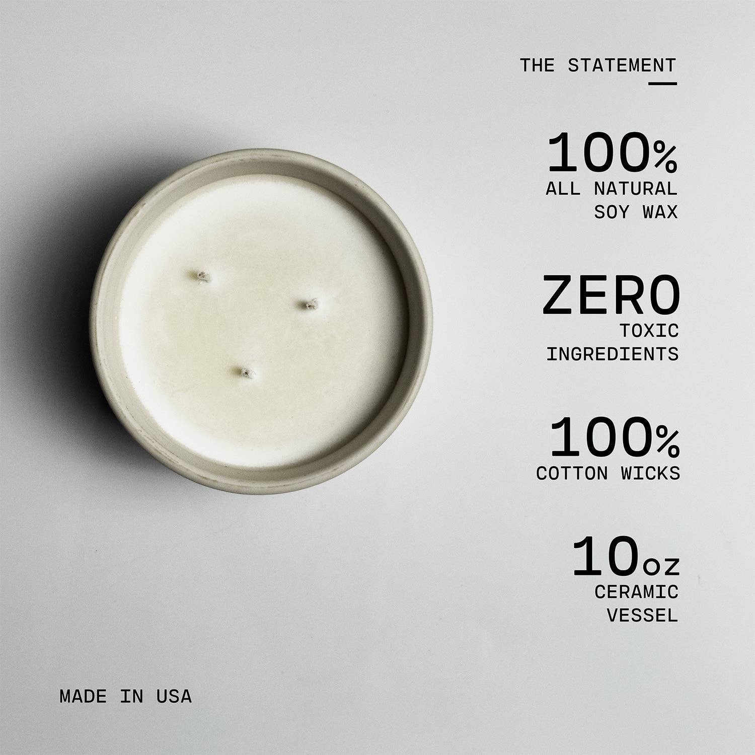 Oatmeal, Milk & Honey | 10 oz Signature Statement Candle