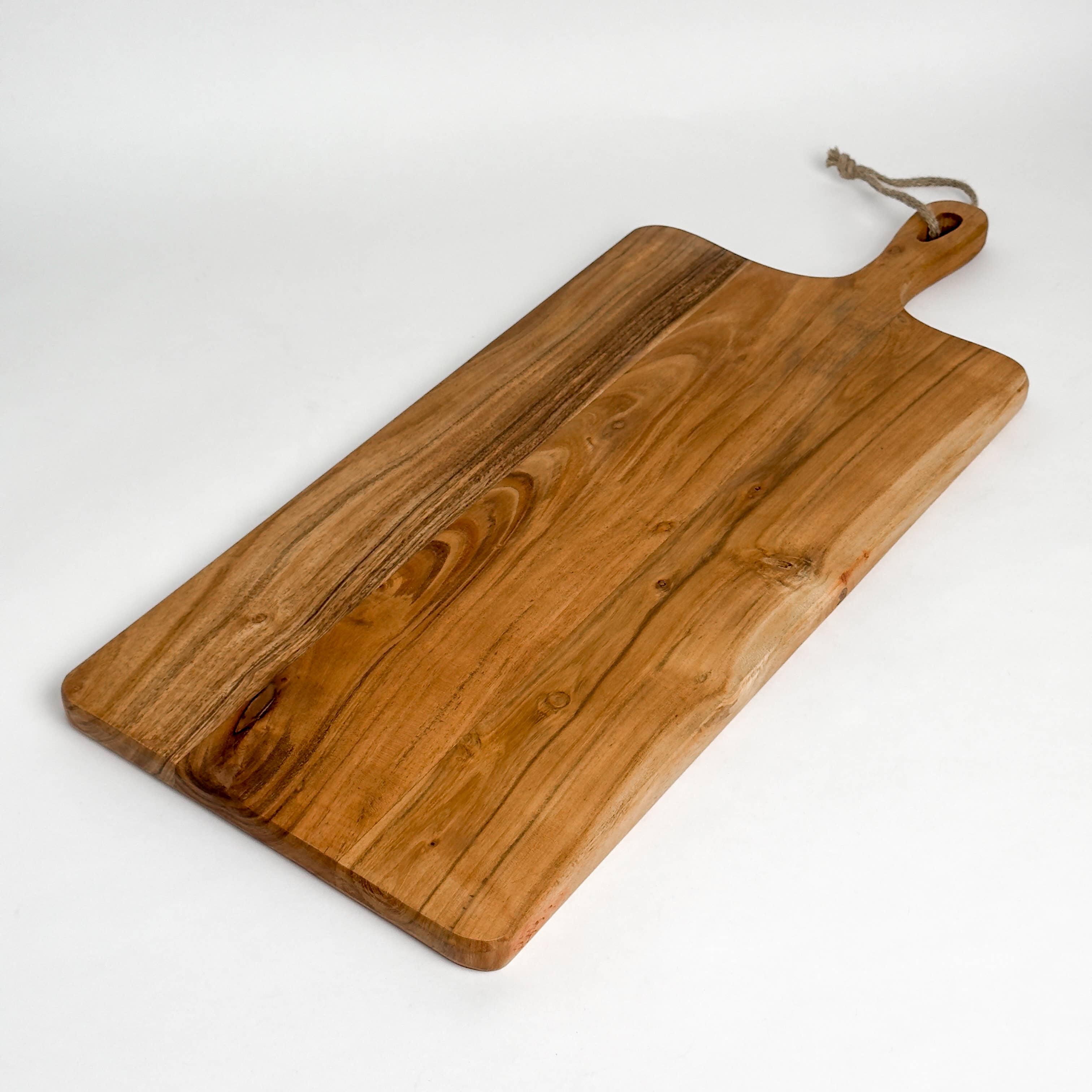Acacia Wood Board with Handle