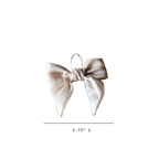 Bow Gauze Cream Set of 3