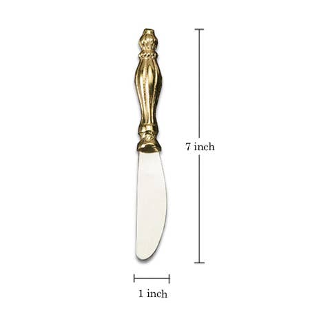 Gold Ribbed Spreader