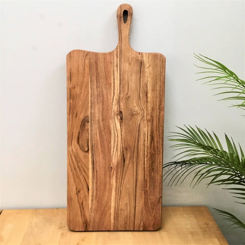 Acacia Wood Board with Handle