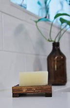 Stained Wood Soap Dish
