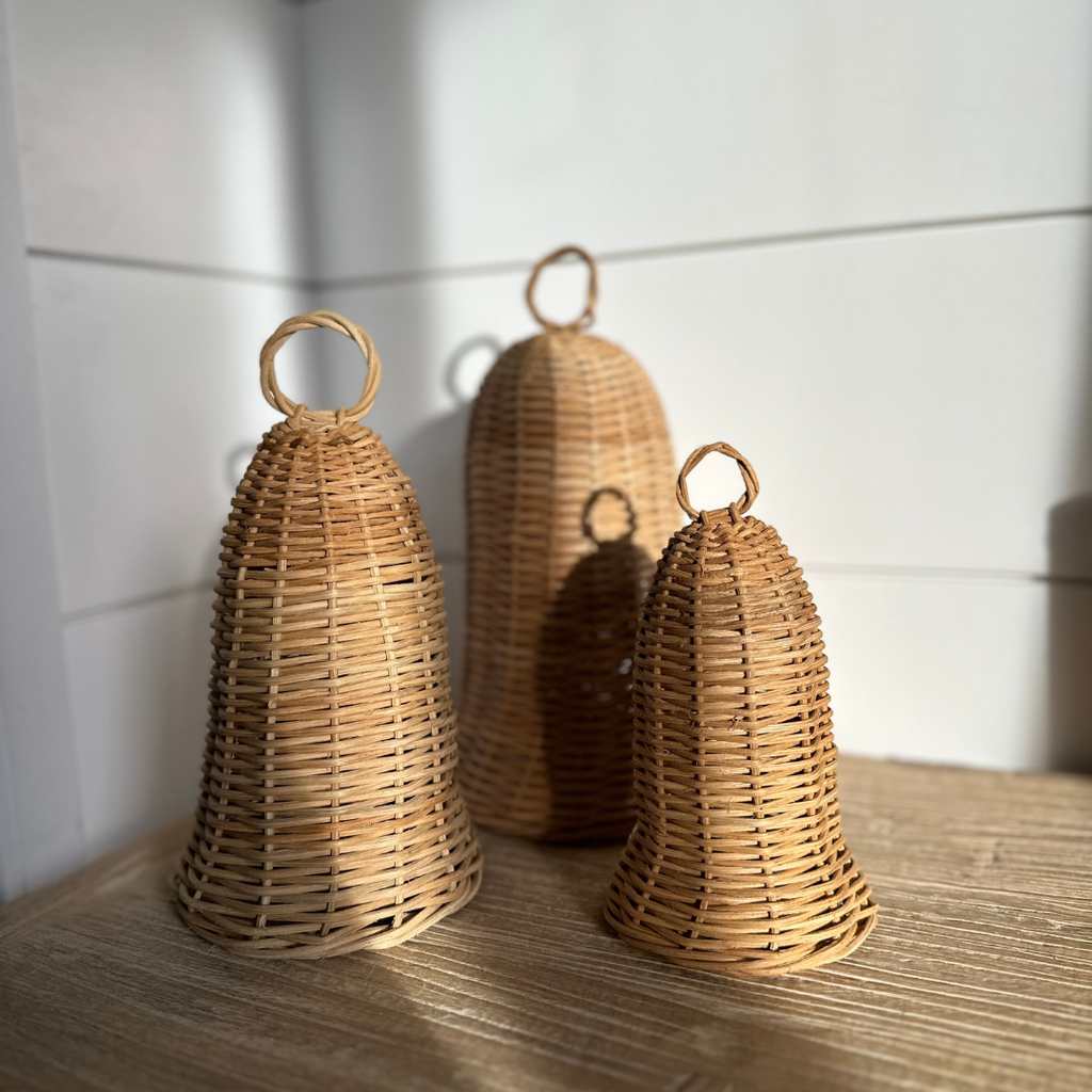 Rattan Bells Set (3pcs)