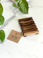 Stained Wood Soap Dish